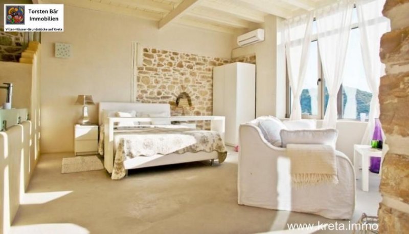 Pitsidia Süd Kreta, Pitsidia Luxusvilla mit Blick auf das libysche Meer Wfl.350qm Haus kaufen